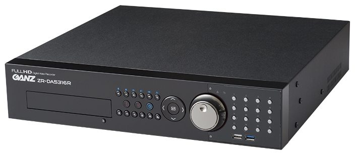 GANZ｜HD-TVI DVR｜ZR-DA5316R