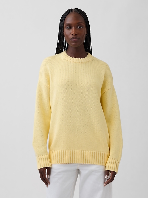 100% Cotton Oversized Sweater | Gap