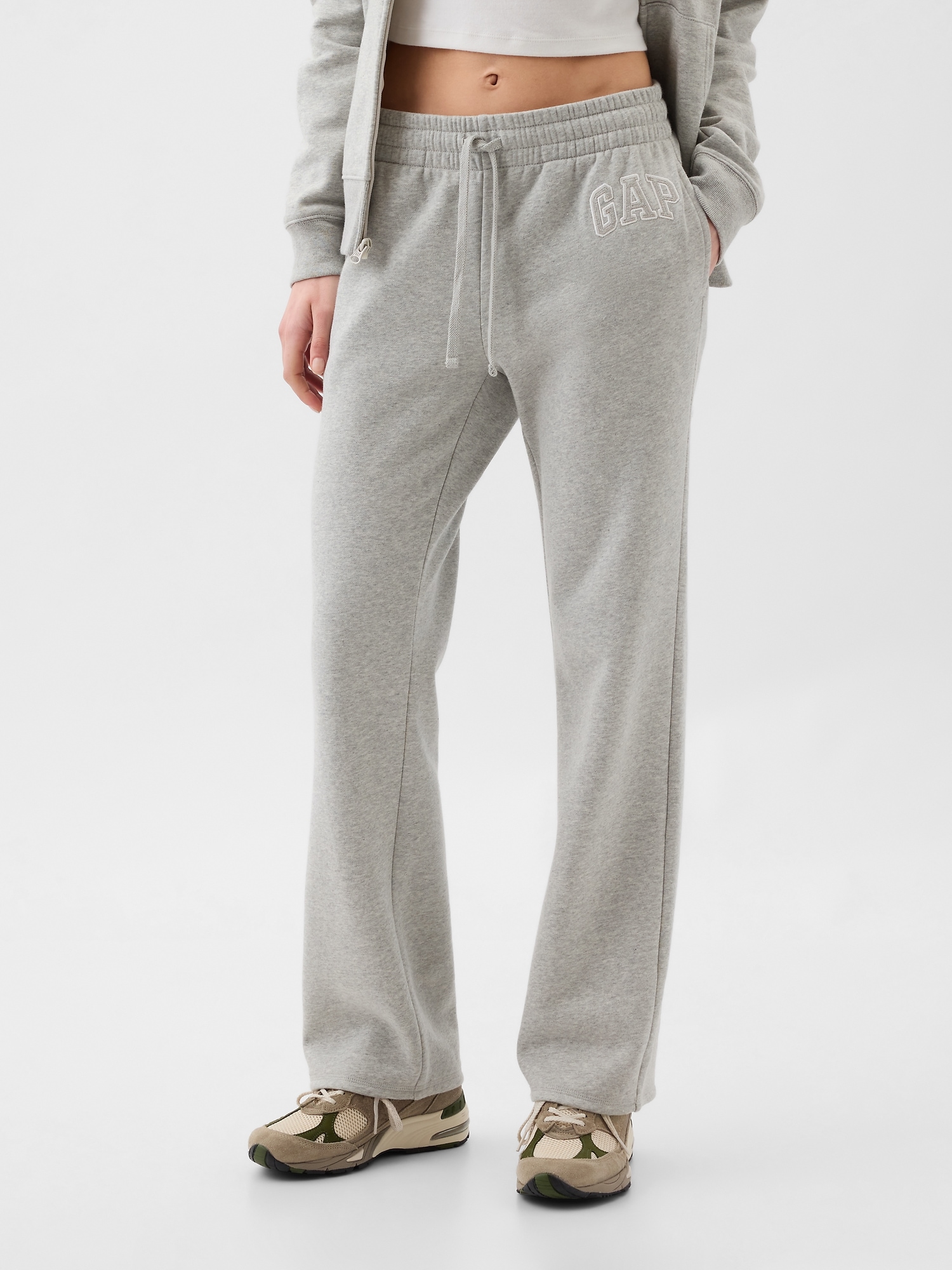 Gap Logo Straight Sweatpants | Gap Factory