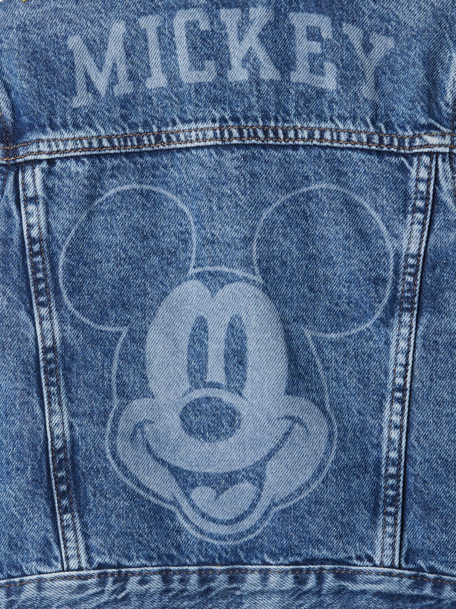 babyGap × Disney Mickey Mouse Icon Denim Jacket | Gap Factory