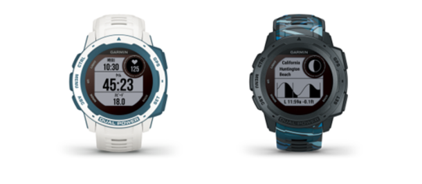 Garmin サーフィン機能を搭載したアウトドアGPSウォッチ 『INSTINCT