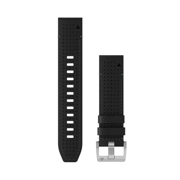 MARQ (Gen 2) 用交換バンド QuickFit 22mm Hybrid Leather Strap Black