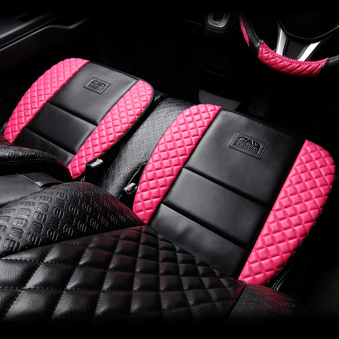 D.A.D シートクッション タイプ キルティング ピンク【HA586-02