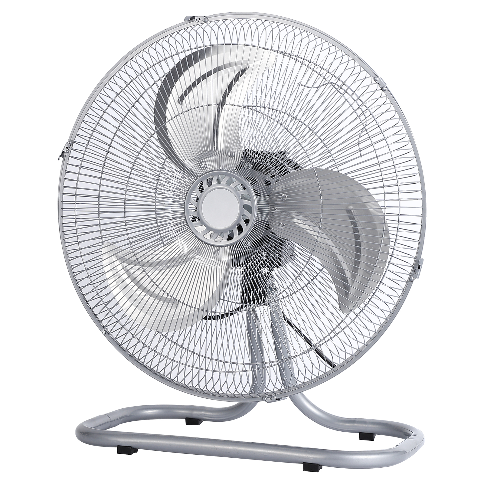 GARVEE フロア工場扇 41cm シルバー 首振り工業用扇風機 大型 - GARVEE