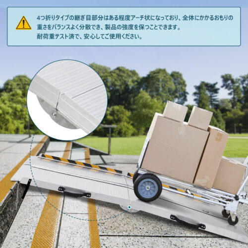 GARVEE 車椅子 スロープ 折りたたみ 段差 車いす スロープ 可動式
