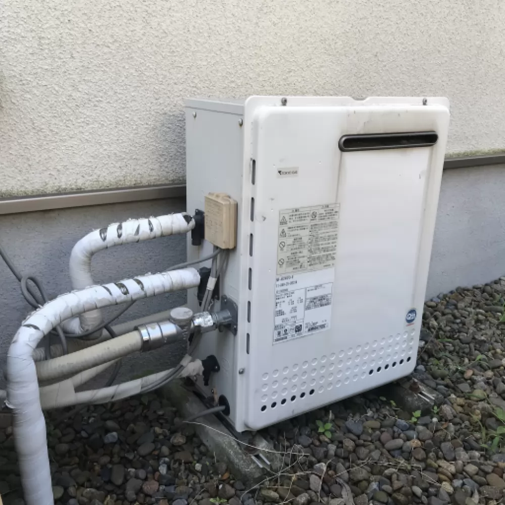ノーリツGT-2428SARX→ノーリツGT-C2462SARX BL｜足立区の給湯器交換
