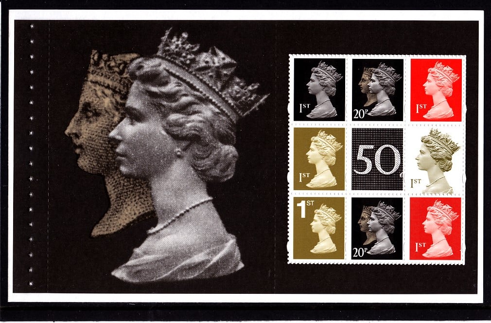 Prestige Pane UEP54 Machin Definitive 50th DY21 - GB Stampline