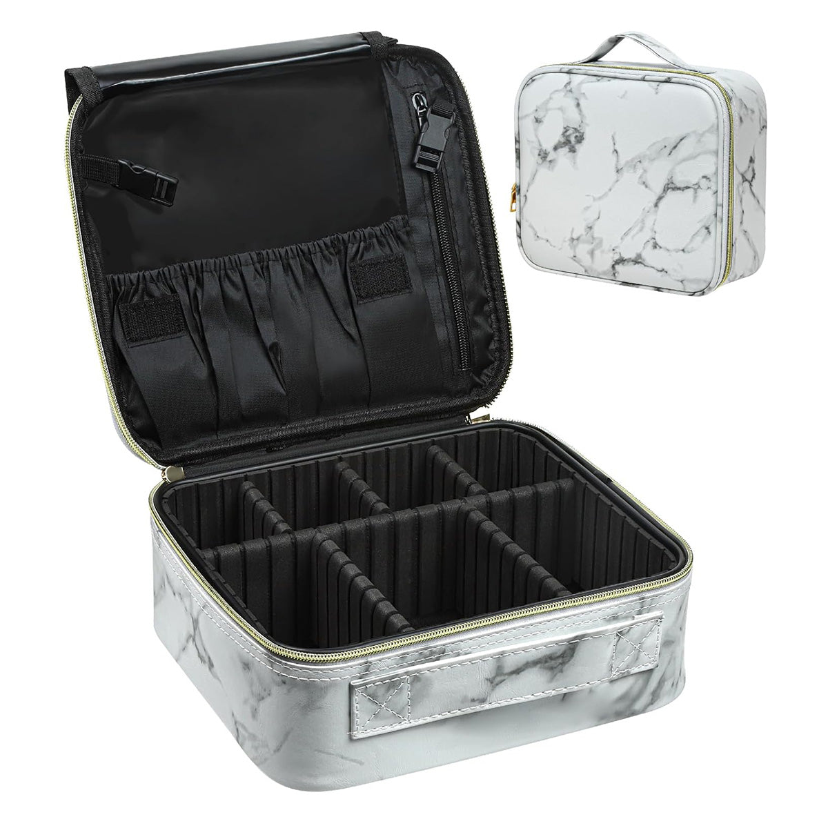 メイクボックス 大容量 鏡付き 化粧ポーチ コスメ収納 – GREEN CROSS