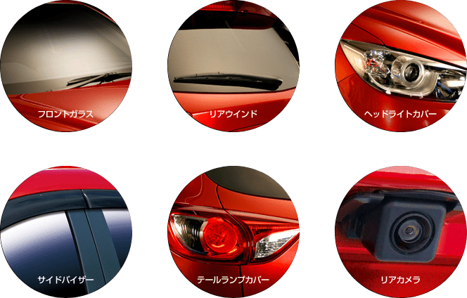 ガラスも透明樹脂も雨をはじく次世代型ガラコ ガラコBLAVE | ガラス撥