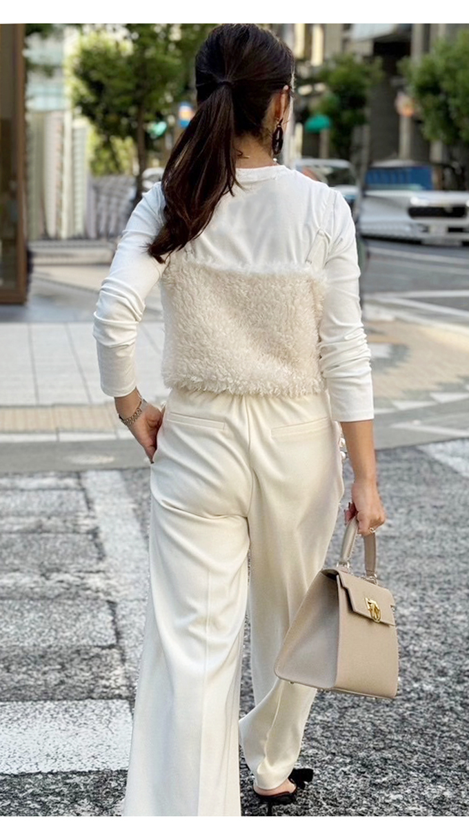 エコファーキャミソール【7h-831-04753】