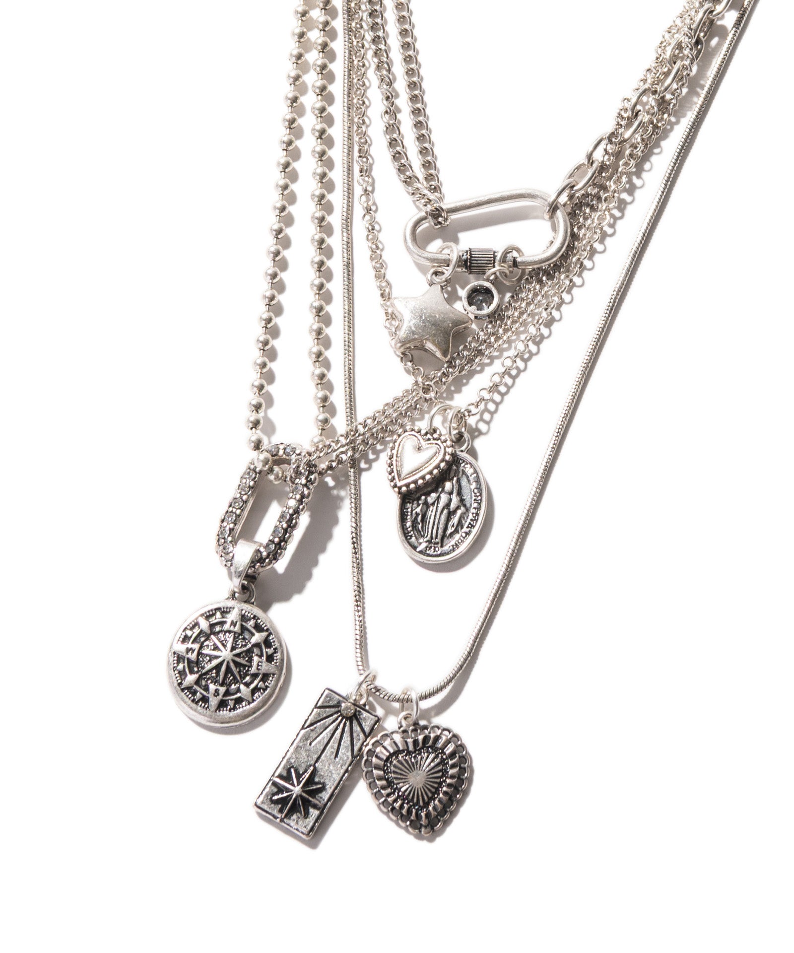 GB0425/AC10 : Rebirth Quartet Necklace / リバースカルテット