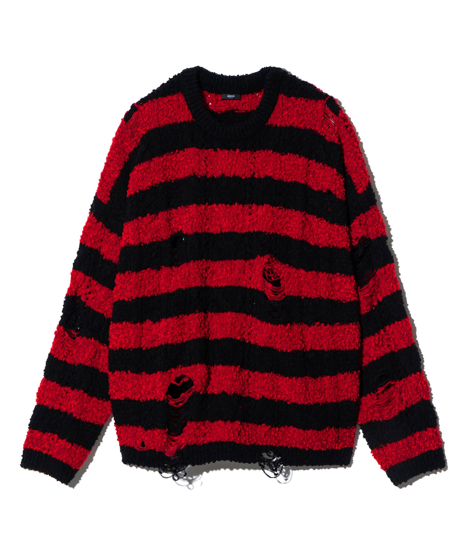 GB0125/KNT09: Fluff Border Knit | glamb Online Store | ブランド