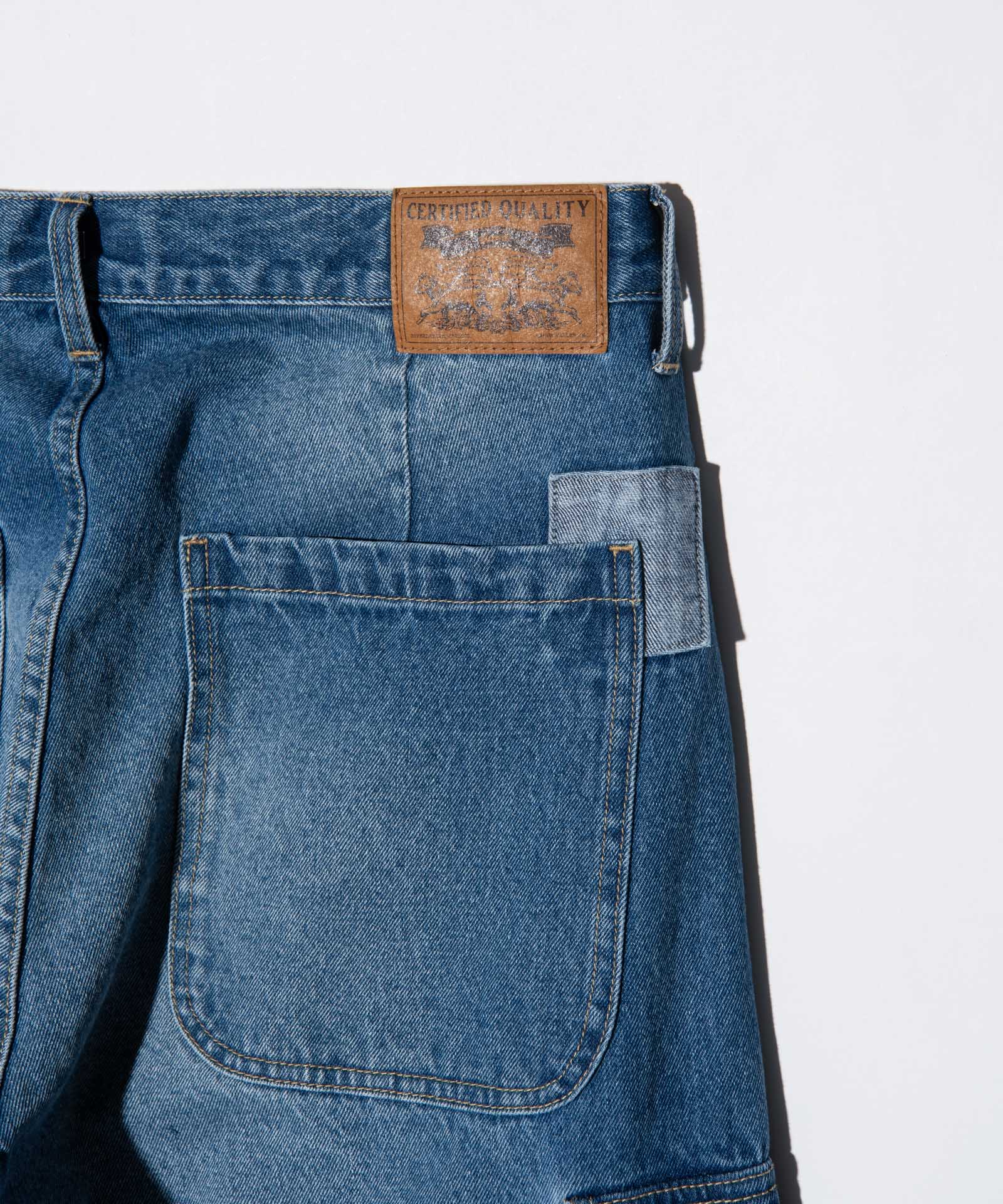 GB0225/P01 : Unplugged Cargo Denim / アンプラグドカーゴデニム