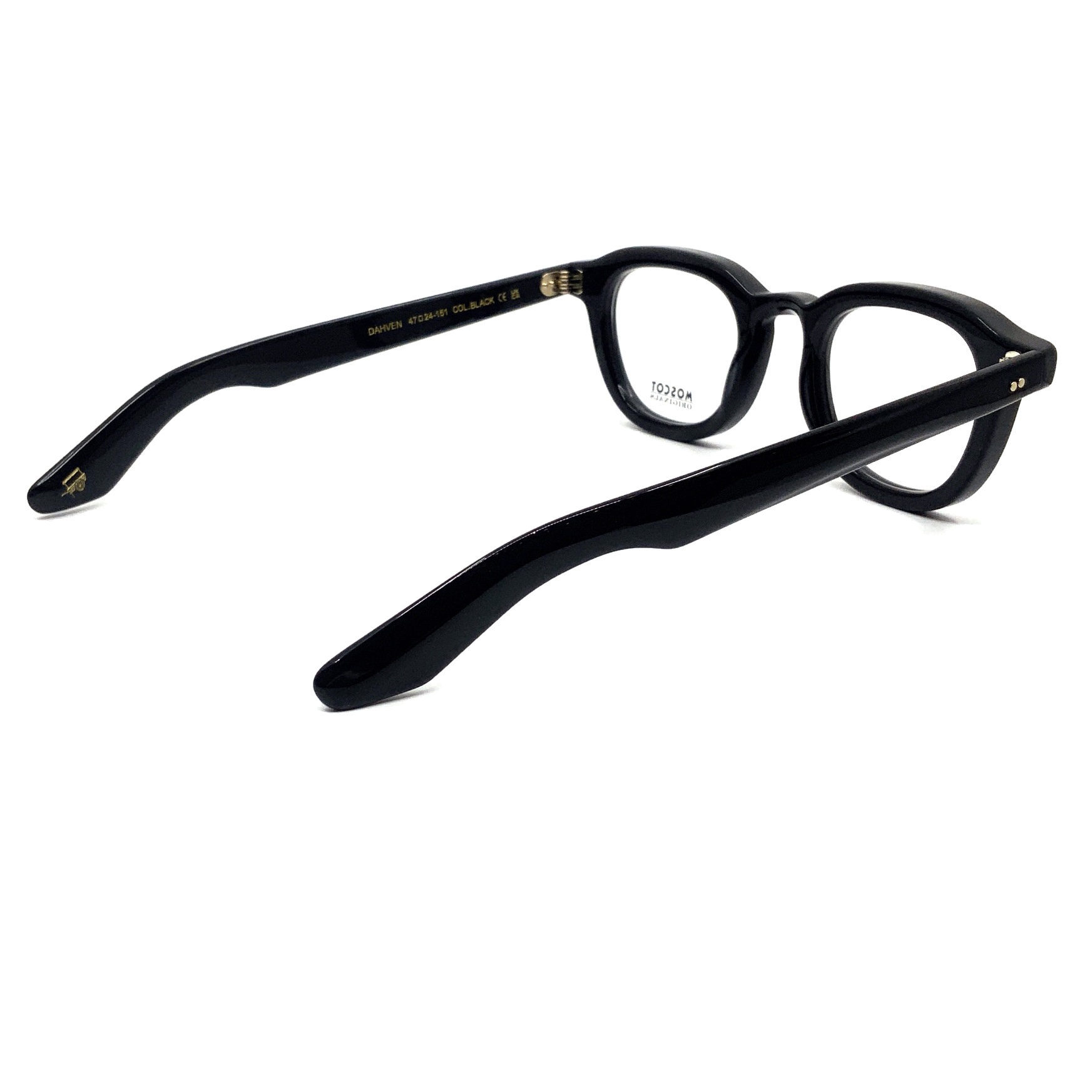 MOSCOT モスコット メガネ DAHVEN 47 ダーベン BLACK (在庫なし