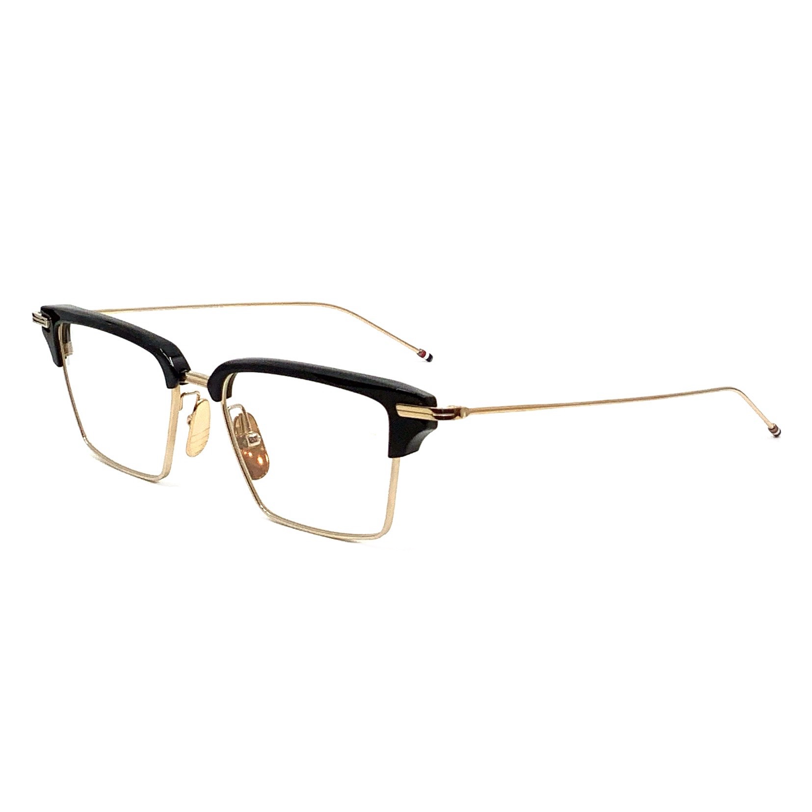 THOM BROWNE トムブラウン レクタンギュラー眼鏡 UEO0422A 001