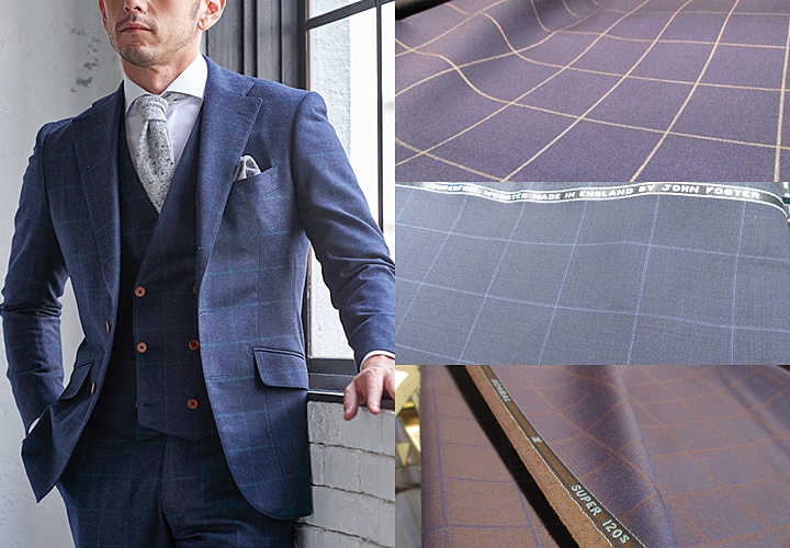 ネイビーチェックスーツの着こなし方 - ENJOY ORDER Magazine