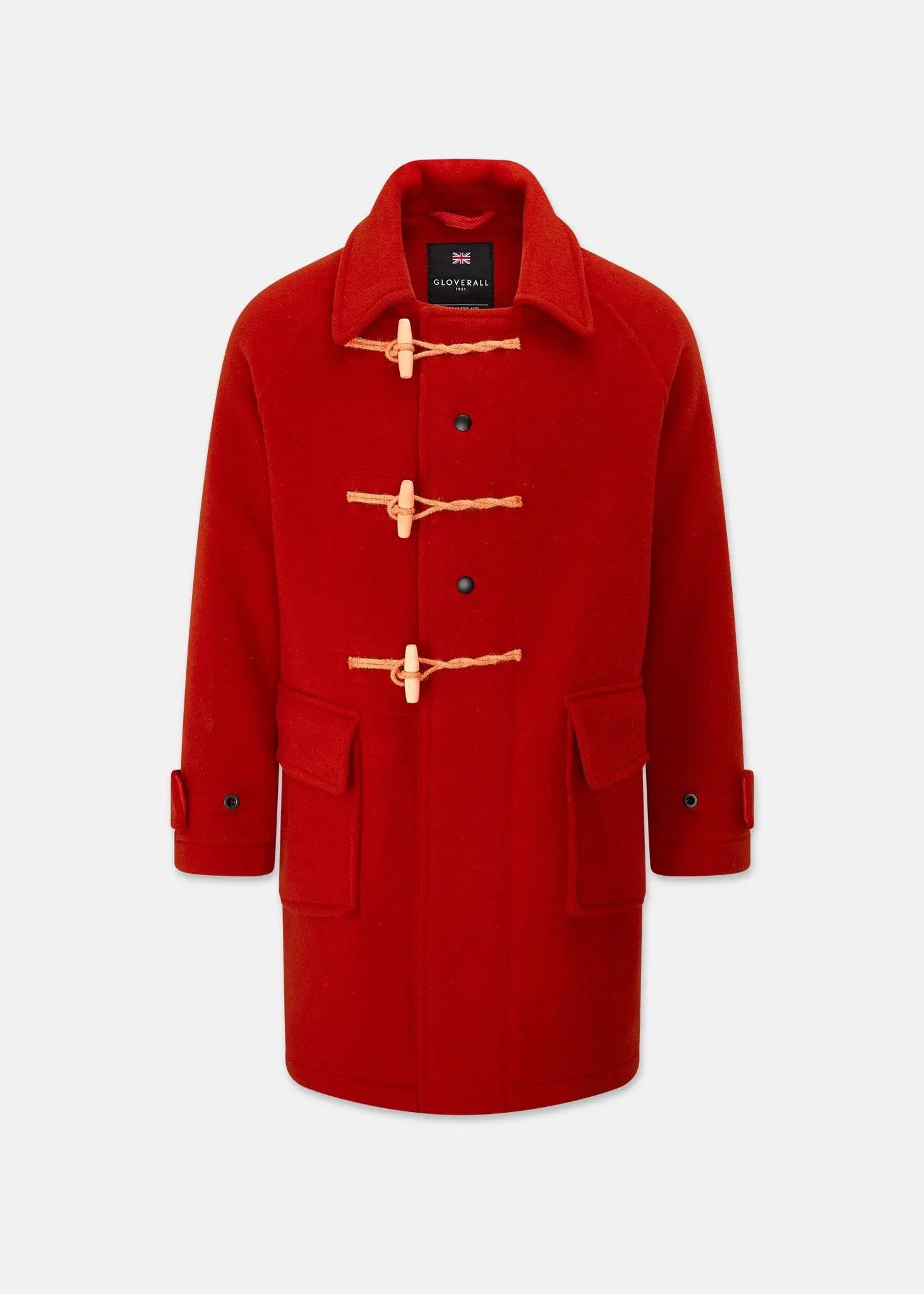 Men's Admiral Duffle Coat Red | Gloverall