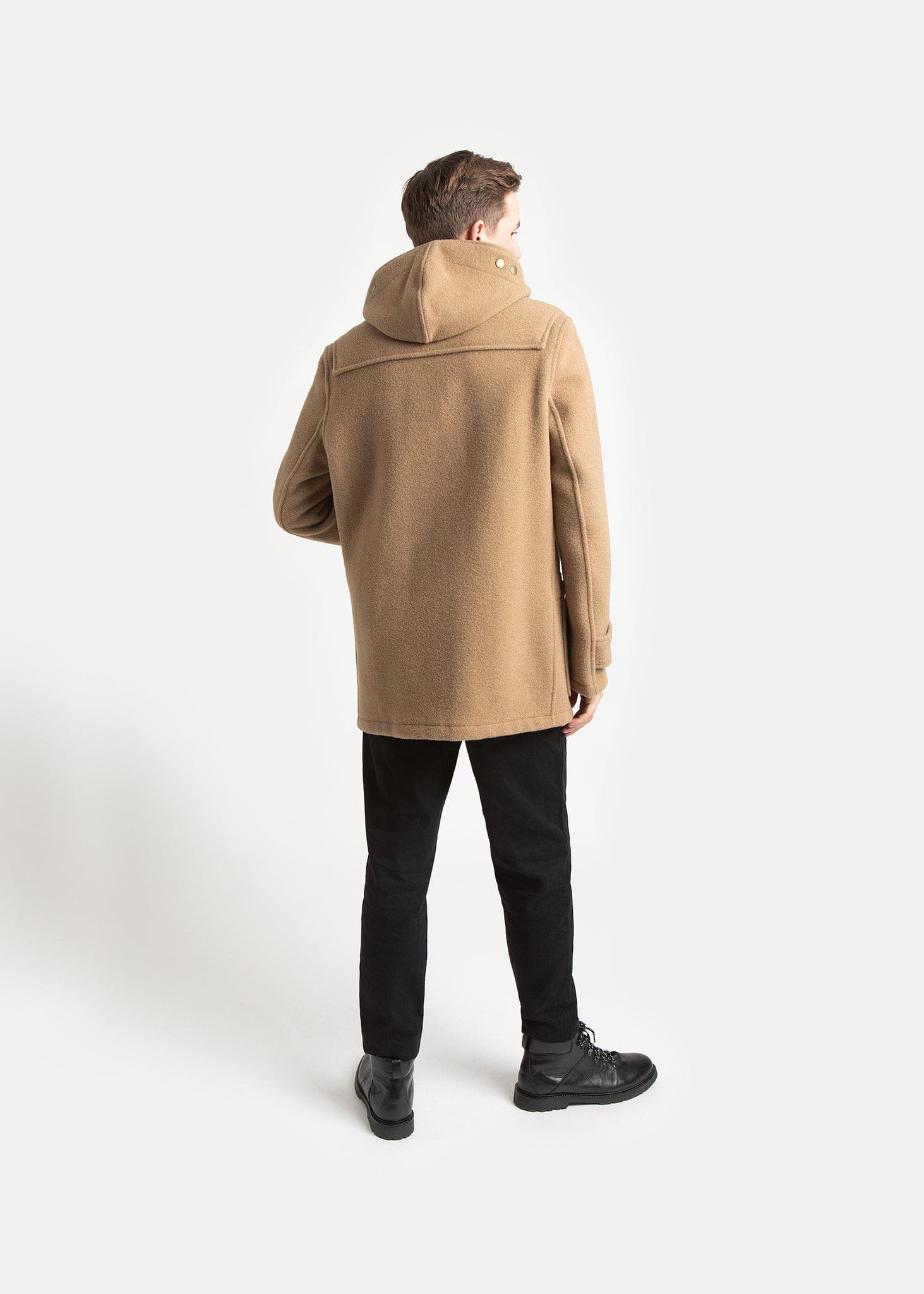 Men's Mid-Length Monty Duffle Coat Camel | Gloverall