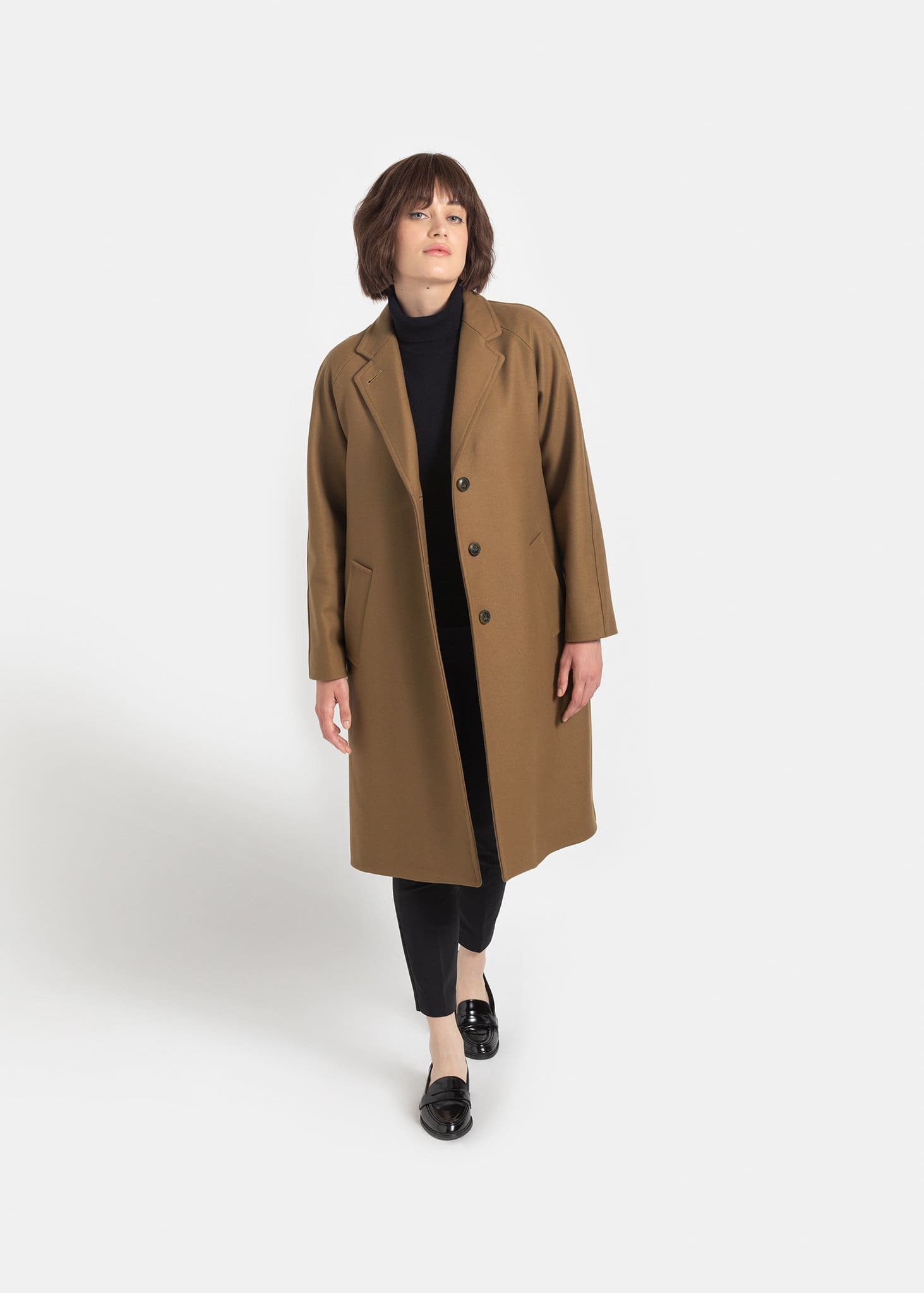 Women's Chesterfield Overcoat Camel - Gloverall – Gloverall