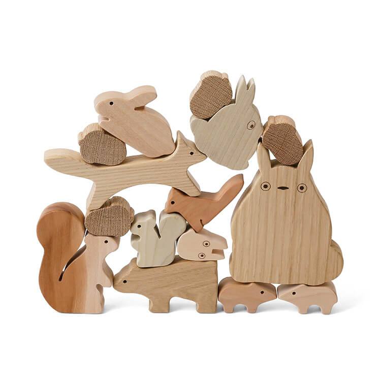 ジブリ美術館オリジナル トトロの森のどうぶつみき｜三鷹の森ジブリ