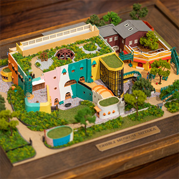 ジブリ美術館オリジナル パン種とタマゴ姫 おきあがりマグネット｜三鷹