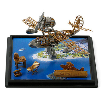 ジブリ美術館オリジナルミニエッチング 「サボイア」｜三鷹の森ジブリ