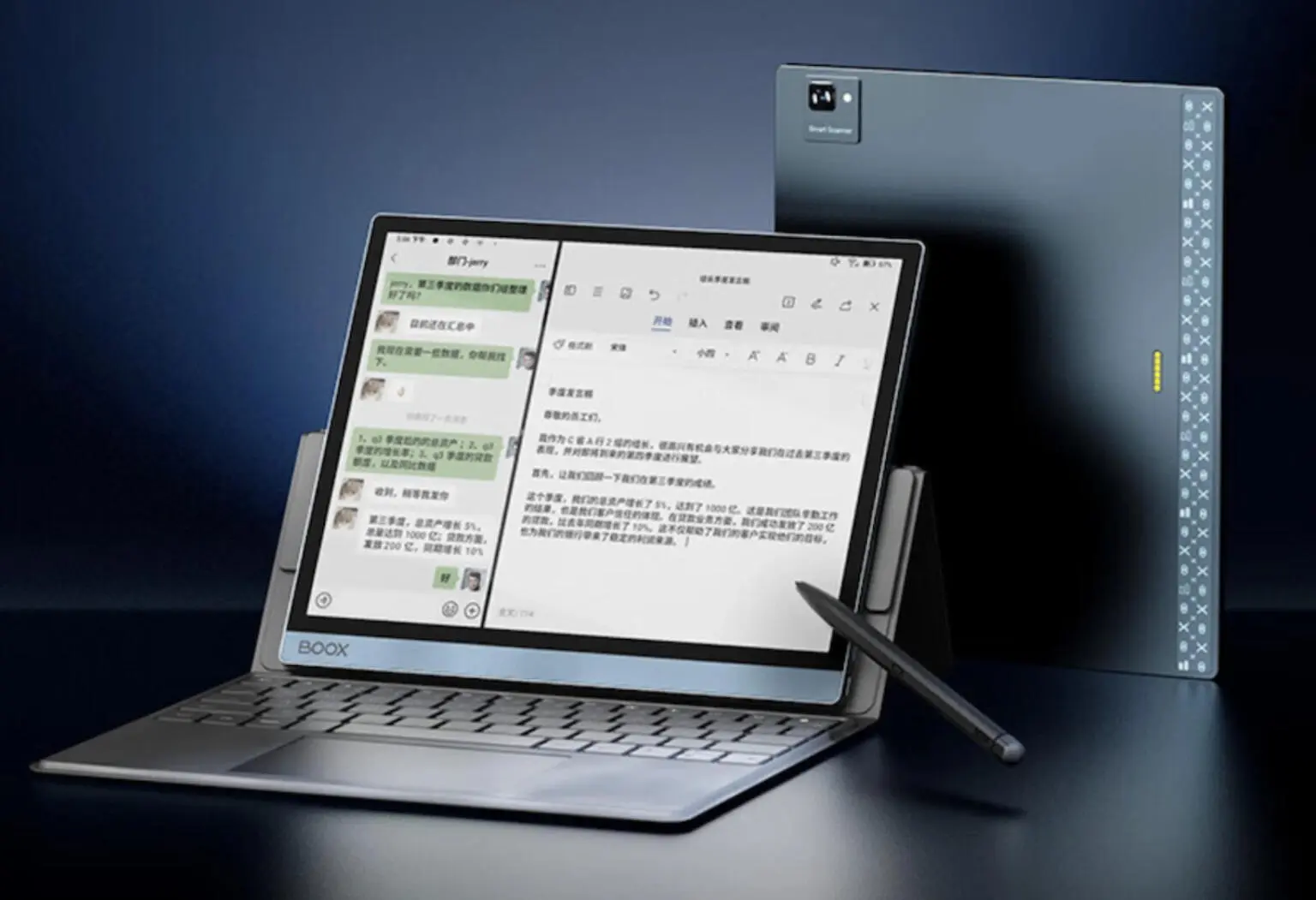 Onyx Boox Note X3 E-Note and Tab 10C Pro color E Ink tablet