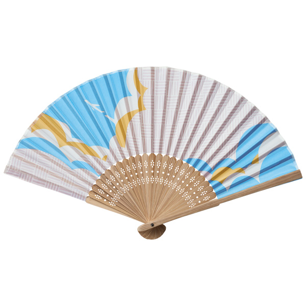 夏景色扇子｜123682｜商品詳細｜ノベルティ・販促品・各種記念品の専門