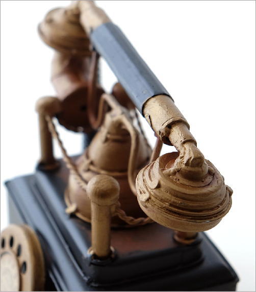 貯金箱 ダイヤル式電話 アンティーク レトロ 置物 オブジェ アイアン