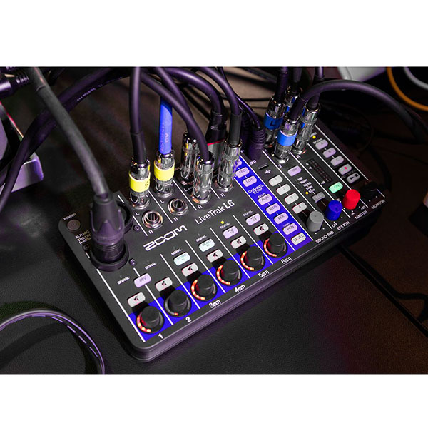 ZOOM(ズーム) 10chミキサー&レコーダー LiveTrak L6: マイク/音響機材