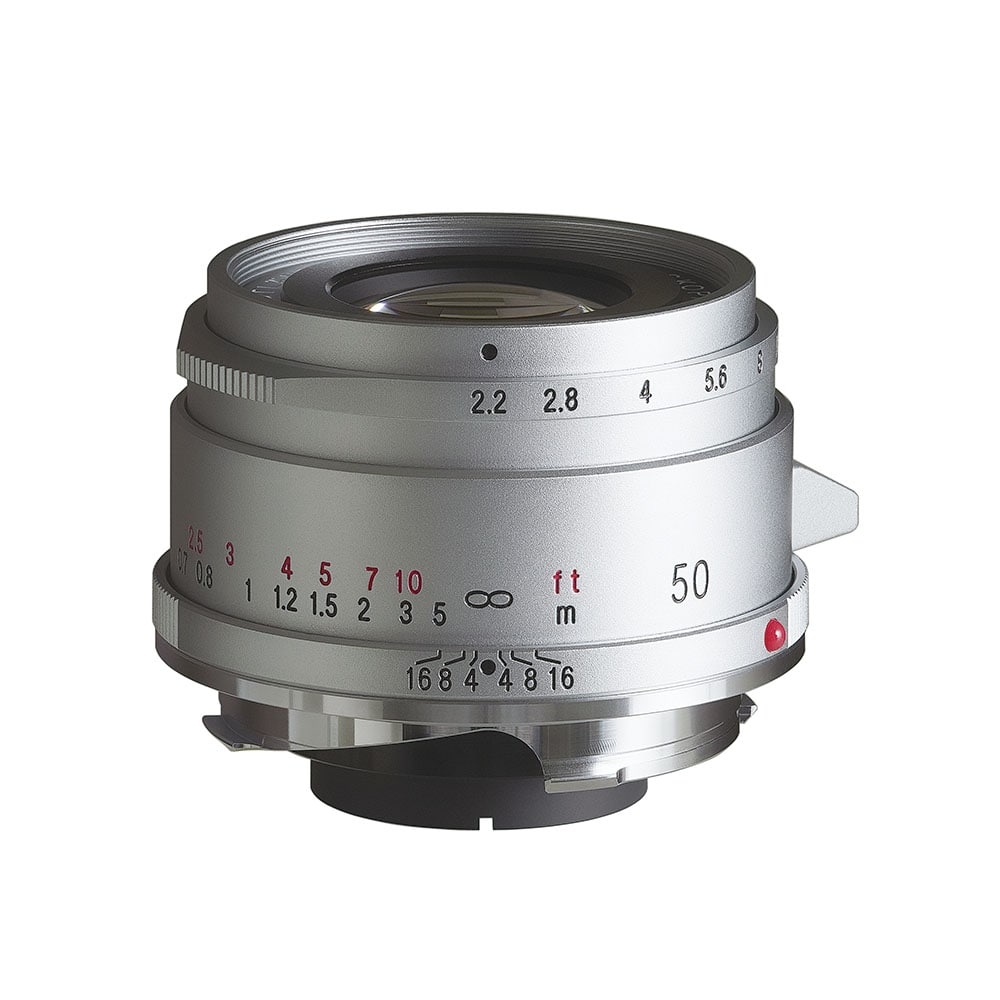Voigtlander(フォクトレンダー) COLOR-SKOPAR 50mm F2.2 VM シルバー