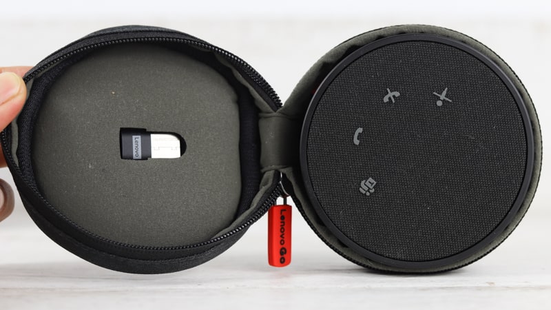 Lenovo Go USB Type-C スピーカーフォンの実機レビュー - パソコンガイド