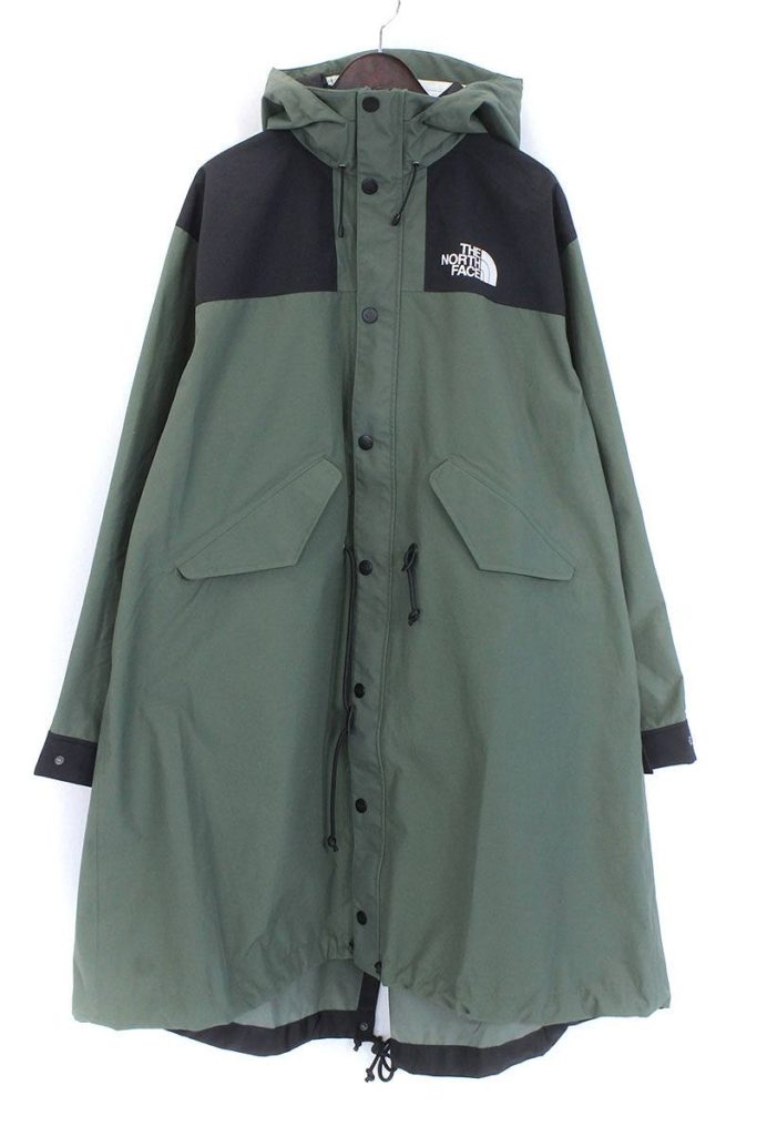 サカイ Sacai × ノースフェイス(THE NORTH FACE) ナイロンモッズロング