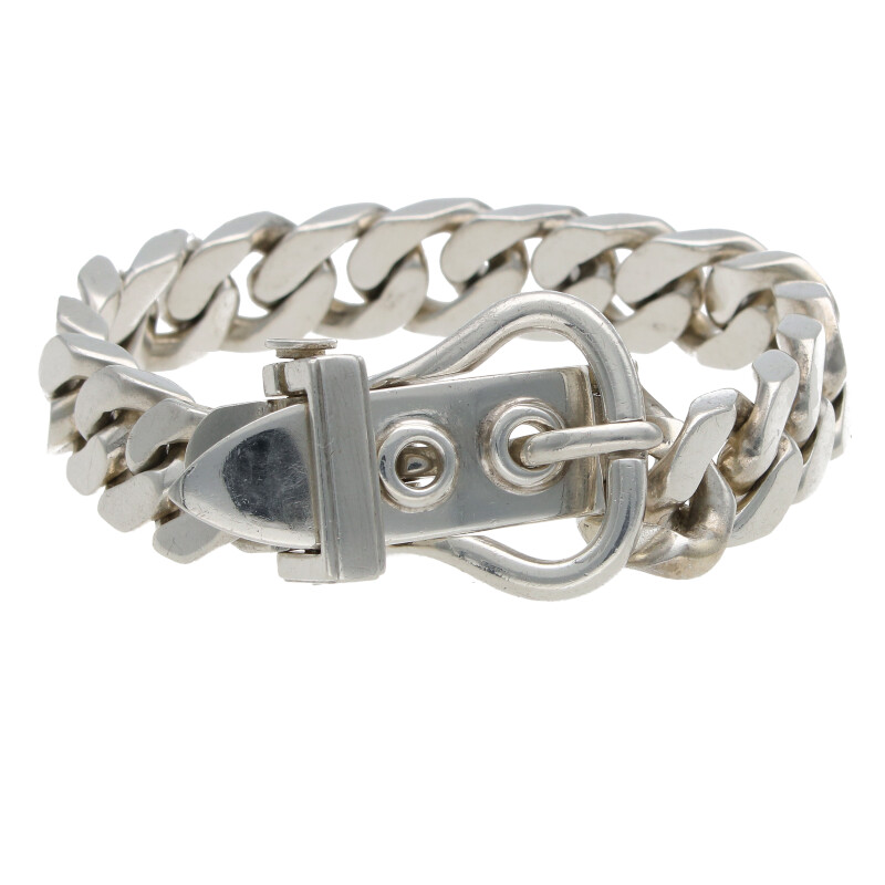 エルメス HERMES ブックル・セリエ Boucle Sellier シルバー