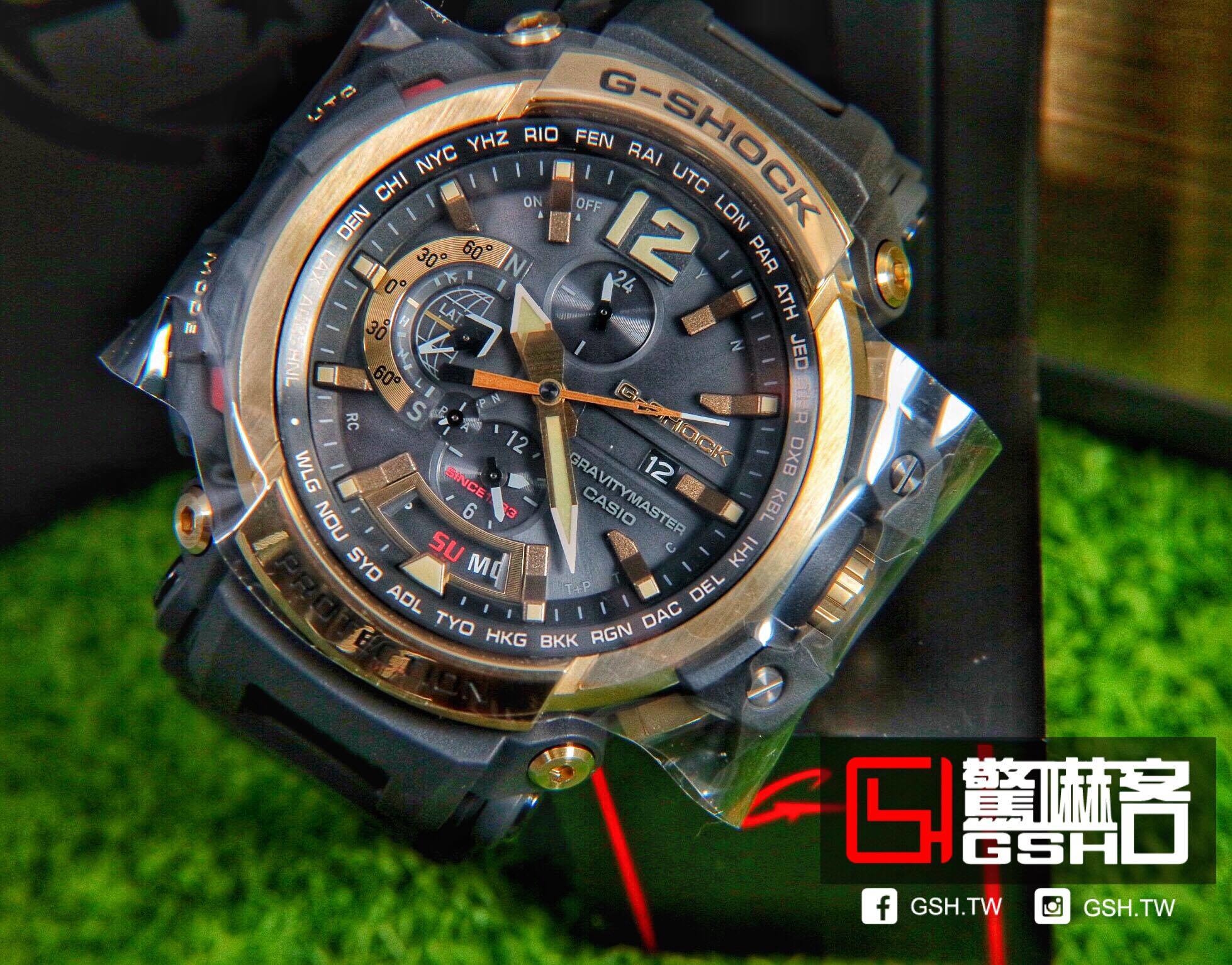 G-SHOCK 35周年紀念錶款GPW-2000TFB-1A - 驚嚇客