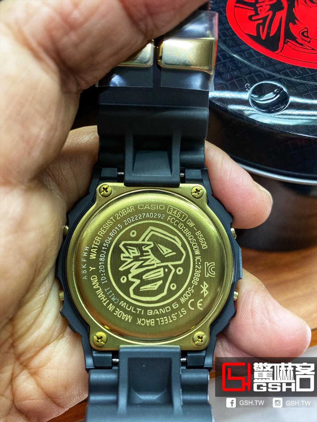 限量五虎將智威並昭—馬超「金」GW-B5600SGM-1 - 驚嚇客