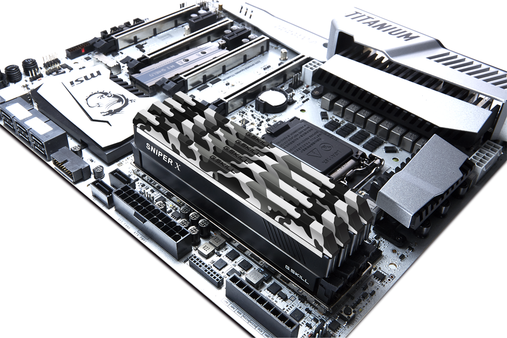 G.SKILL Releases New Sniper X DDR4 Memory Series - G.SKILL