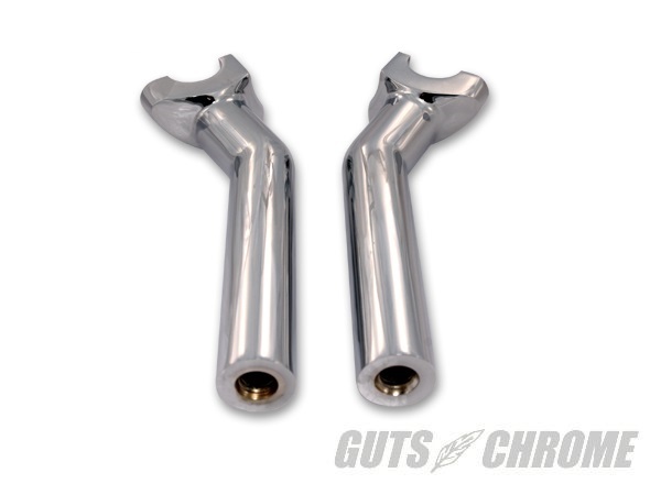 V-TWIN 6.5インチ プルバックライザー クローム｜ハーレーパーツの通販