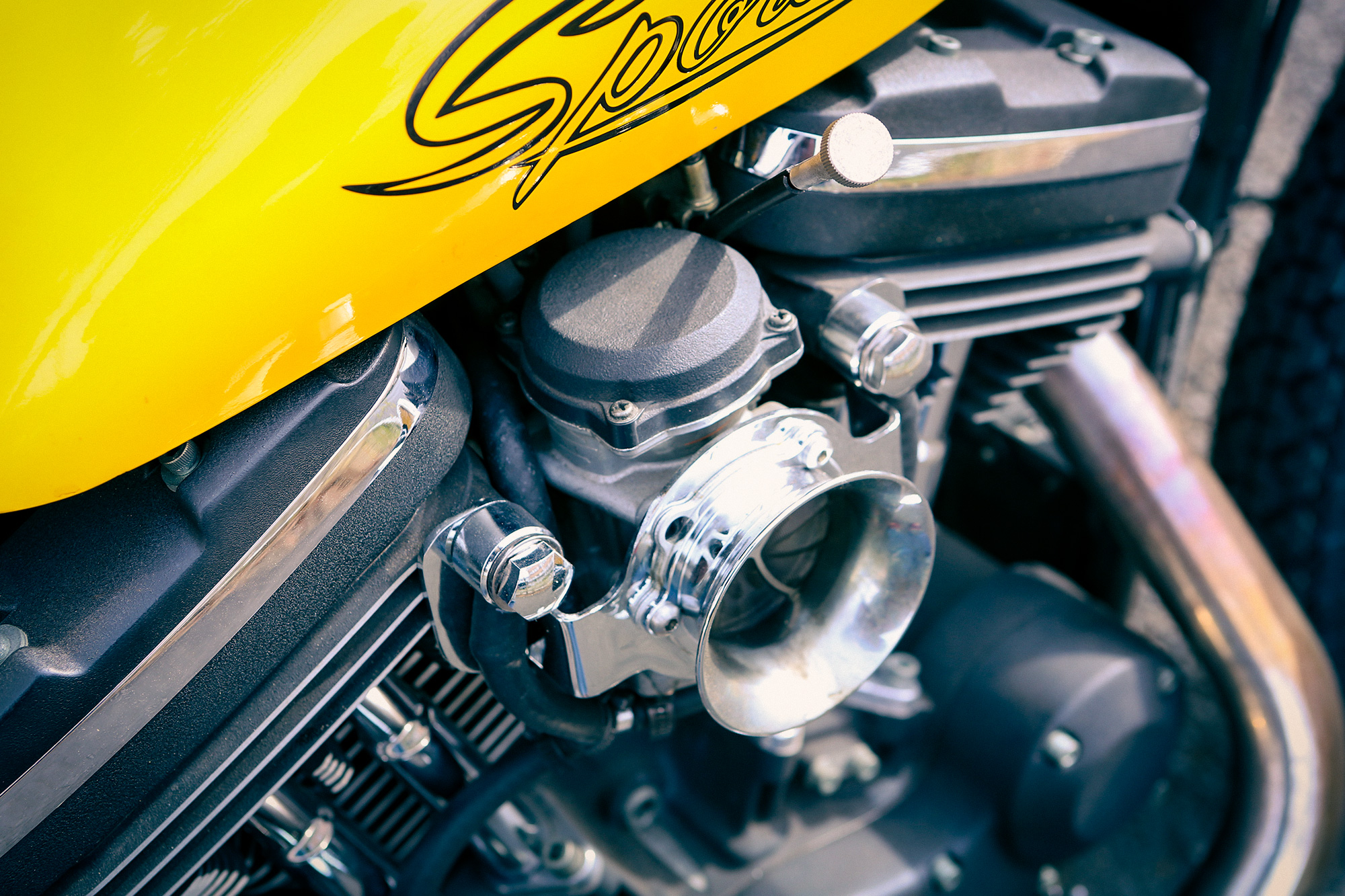 HSRユーザー必見！CV / S&S Eキャブ用のエアクリが装着できる