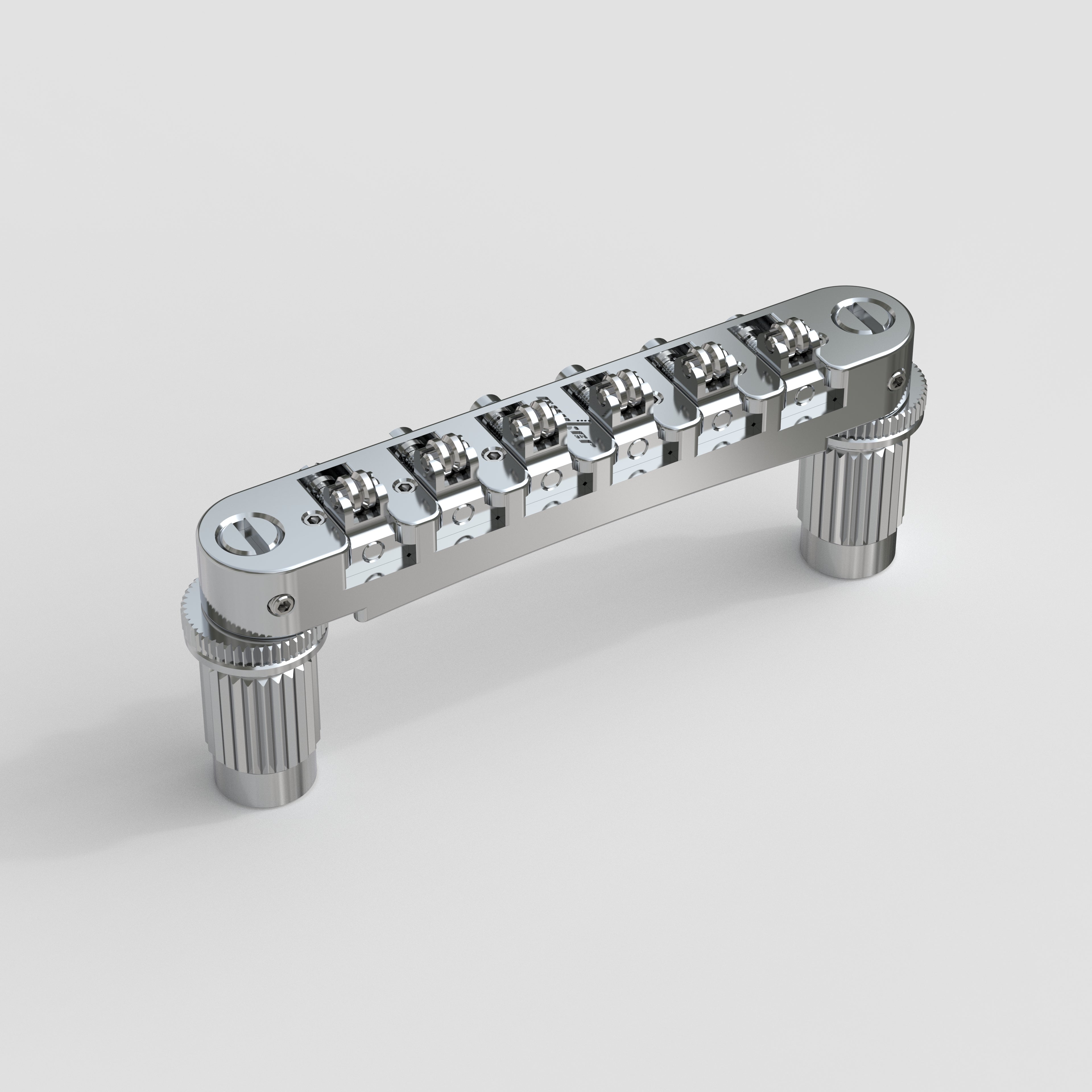 Tune-o-Matic Adjustable Roller Locking Bridge Zinc and Steel with