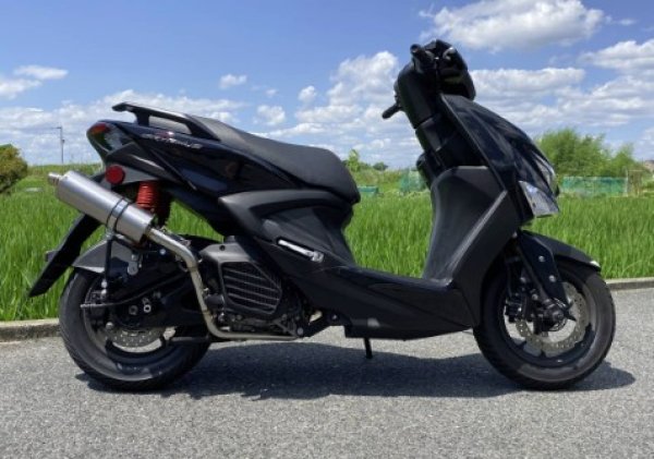 ガレージバル 100φ マフラー｜シグナスX／グリファス対応｜FP4ST専用