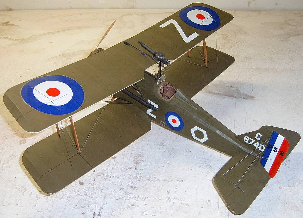 British S.E.5A - Paul K. Guillow, Inc.