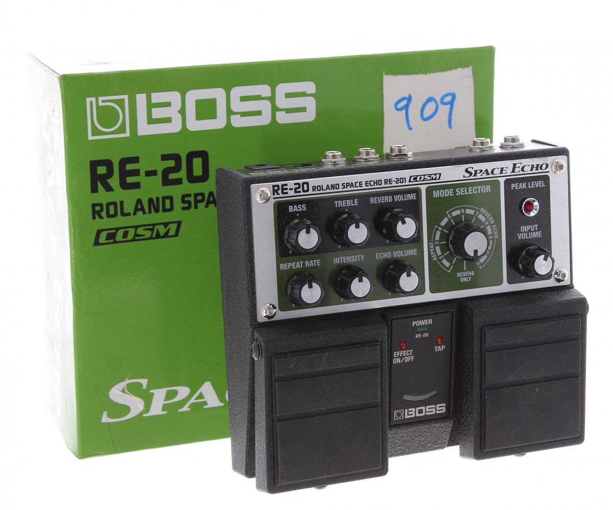 RE-20 ROLAND SPACE ECHO RE-201 BOSS RE-20 ROLAND SPACE ECHO RE-201