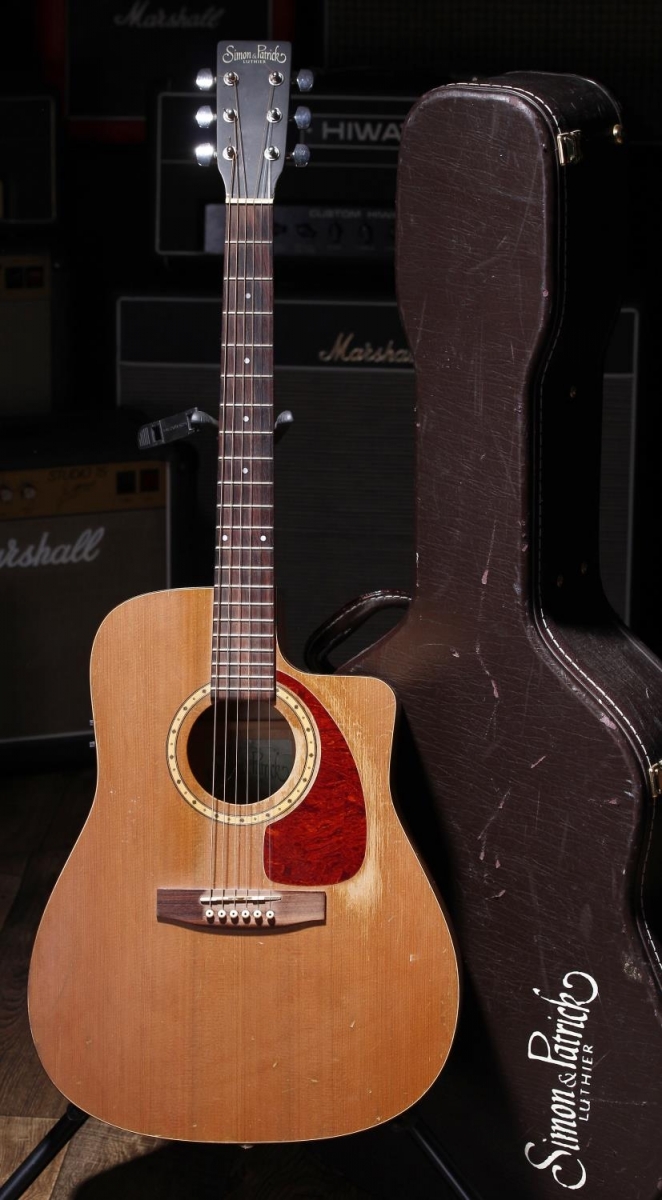 Simon and Patrick S&P 6 CW Cedar electro-acoustic guitar, made in