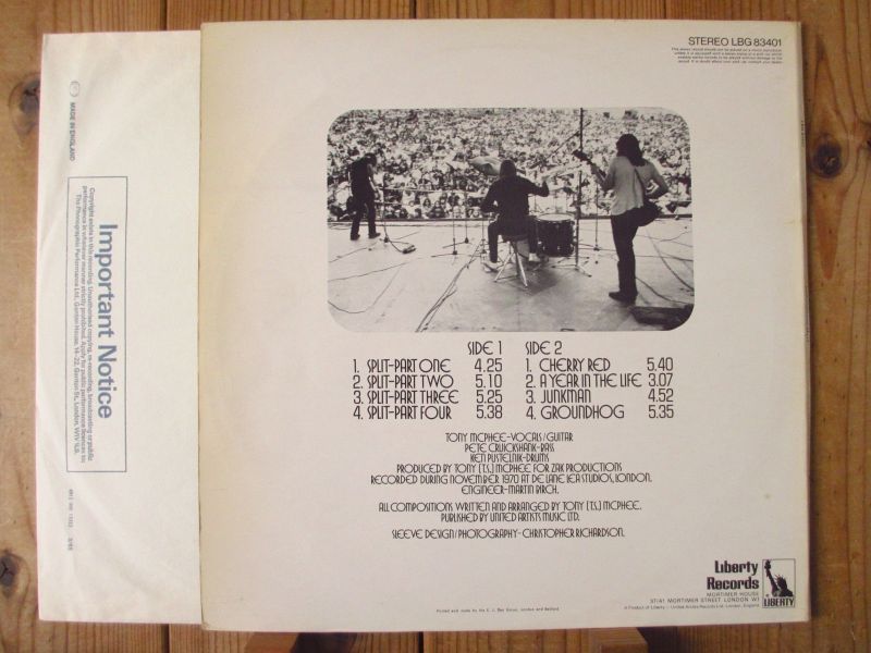 Groundhogs / Split - Guitar Records