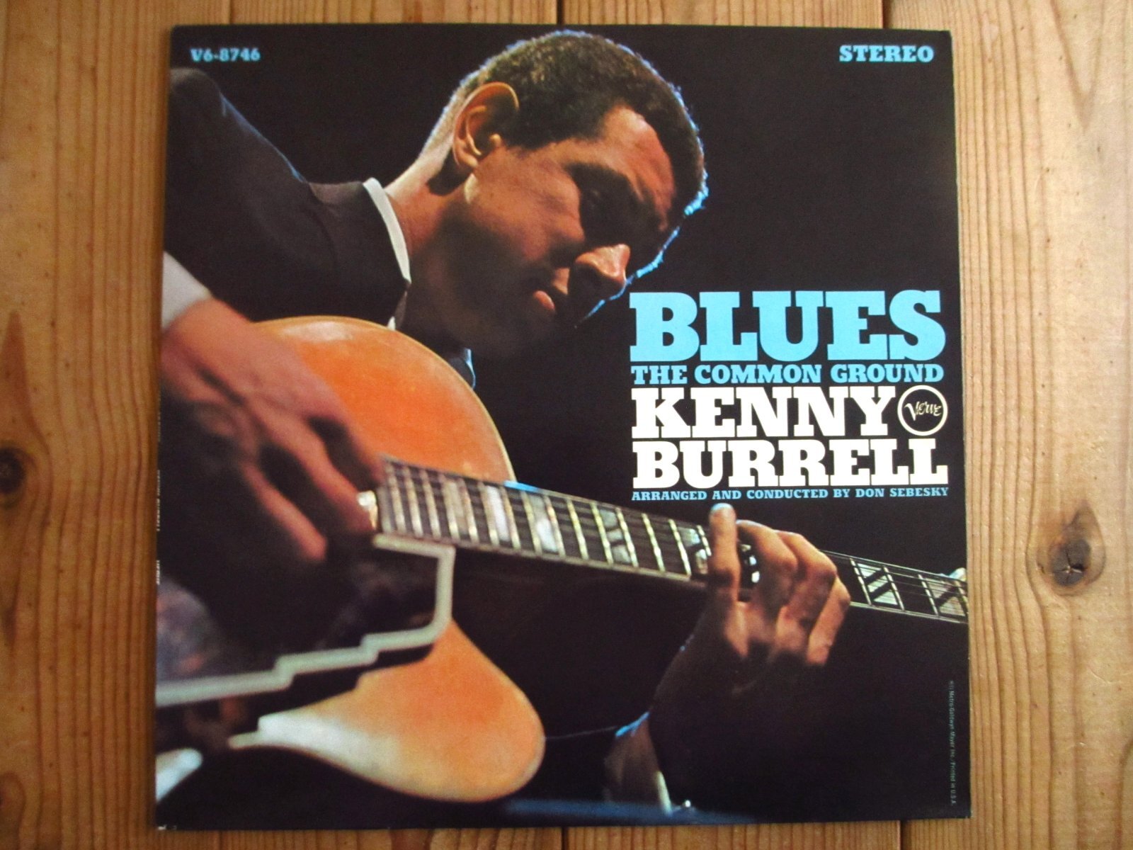 Kenny Burrell / Blues - The Common Ground - Guitar Records