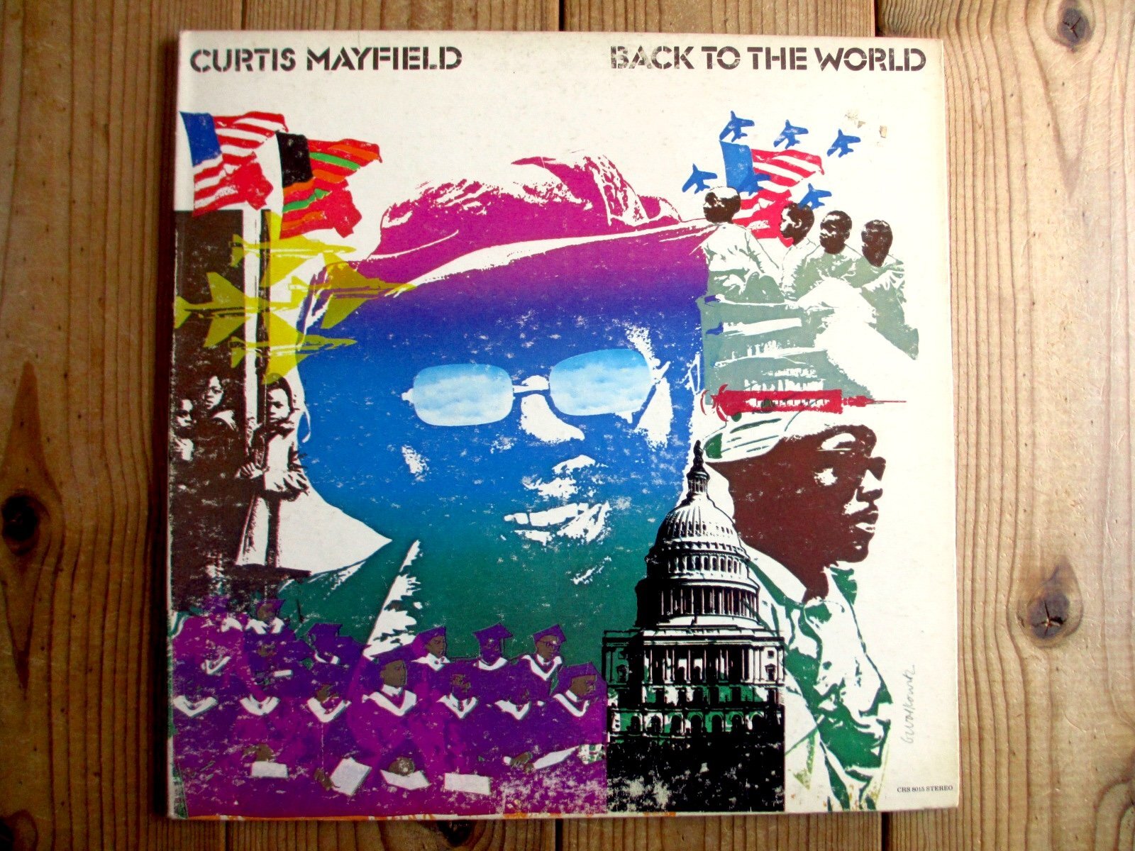 Curtis Mayfield / Back To The World - Guitar Records