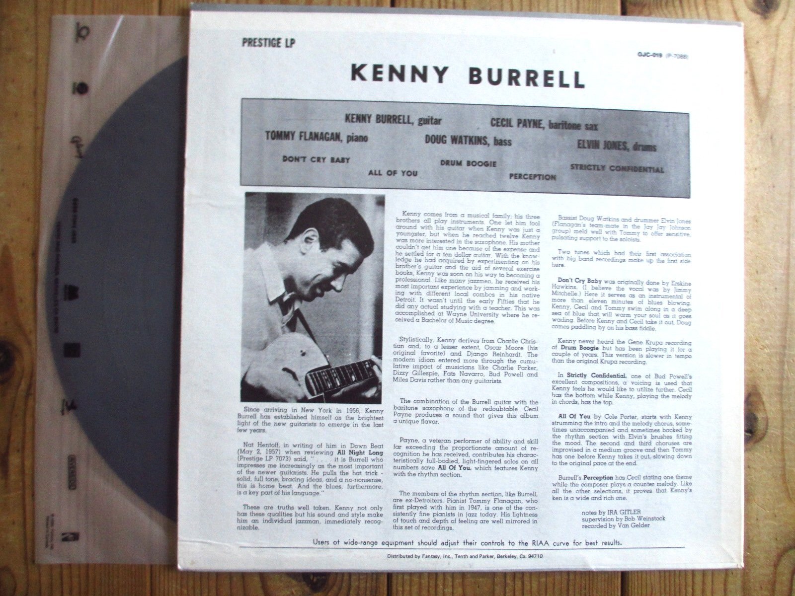 Kenny Burrell / Kenny Burrell - Guitar Records
