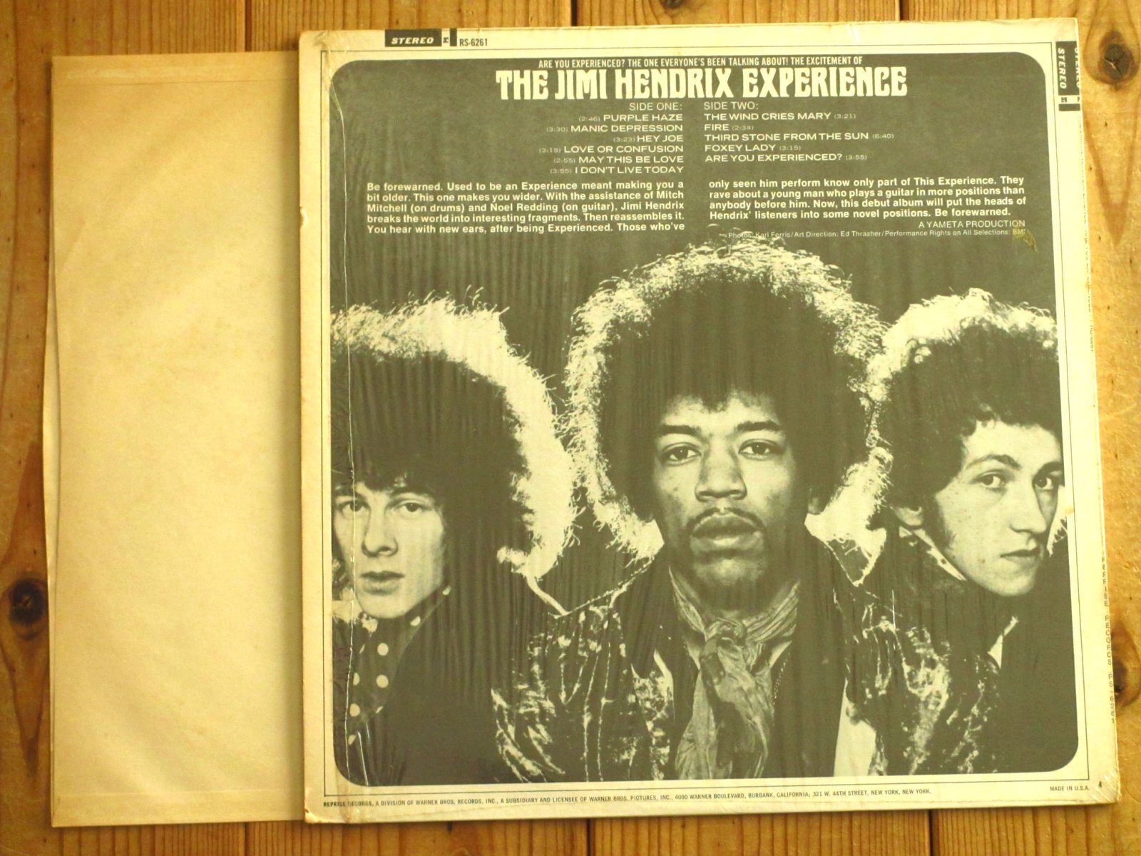 The Jimi Hendrix Experience / Are You Experienced? - Guitar Records
