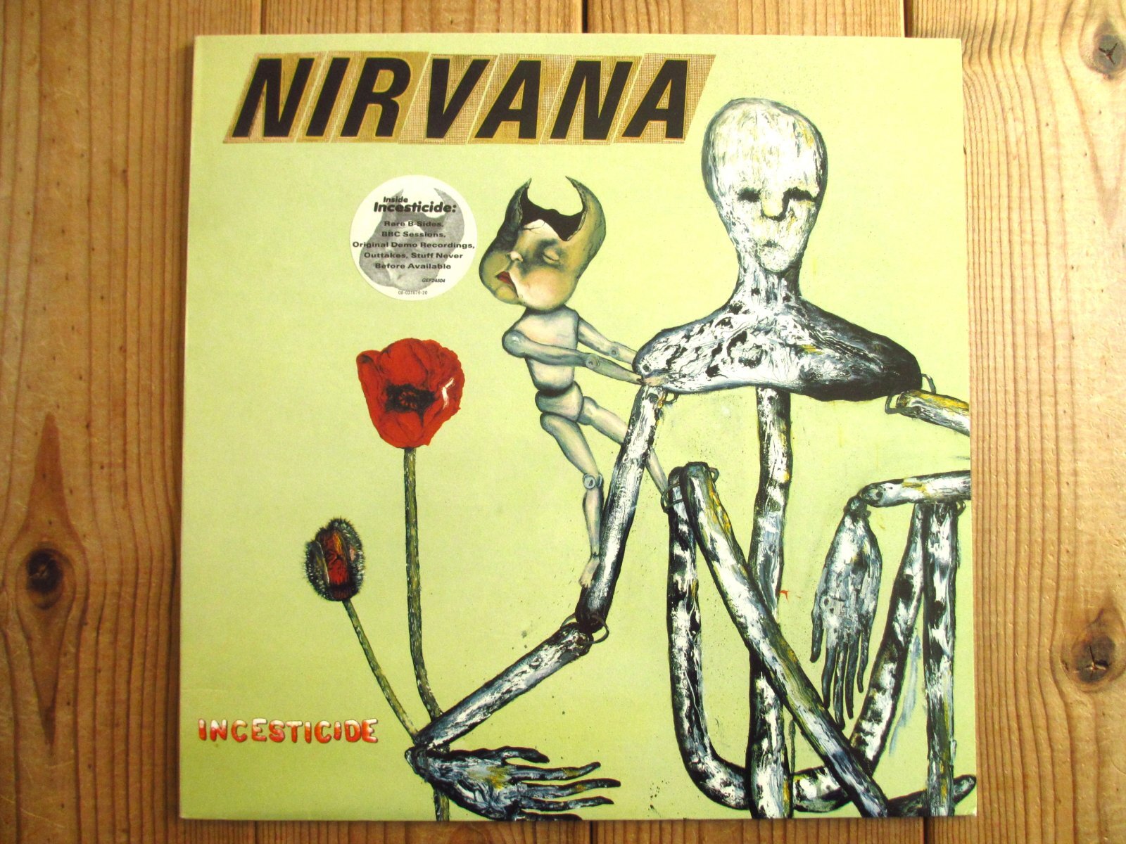 ⭐️Nirvana / Incesticide - Guitar Records